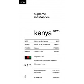 (pre-order) Kenya, Githembe AB, Kiambu 250g